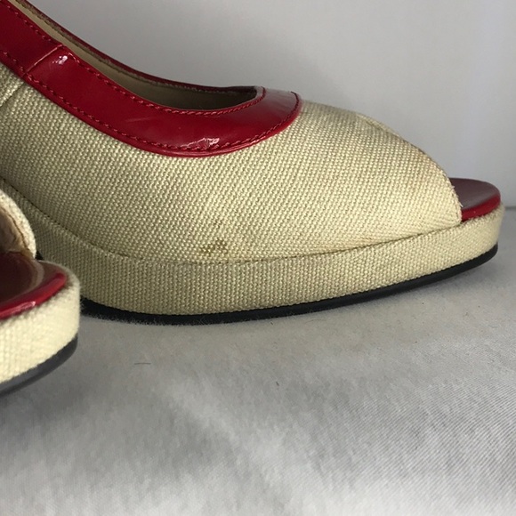 Bongo 9 1/2 peep toe heels - Picture 9 of 9